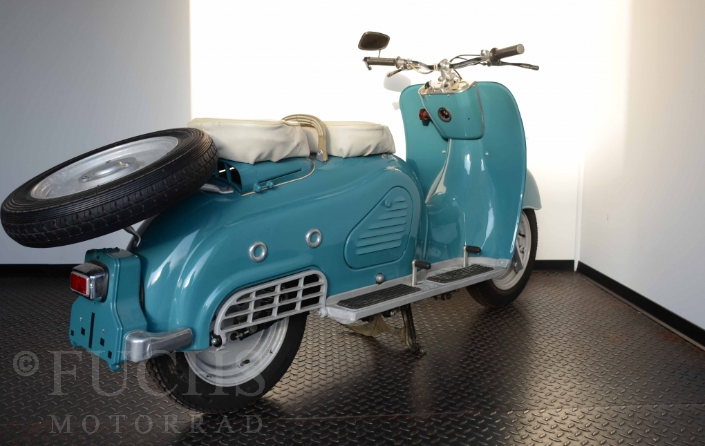 Zündapp Bella 200 Motorroller von 1954 - Oldtimer Erlebnis pur!